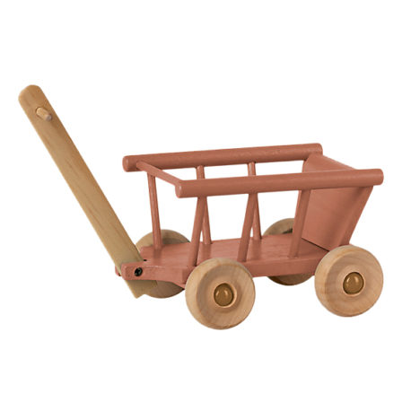 wagon maileg dusty rose 11-1003-01 B