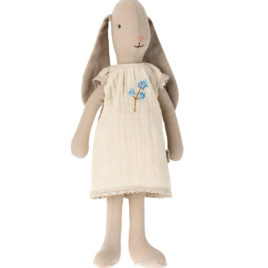 Bunny Maileg taille 2 – robe brodée – LAPIN 26 cm