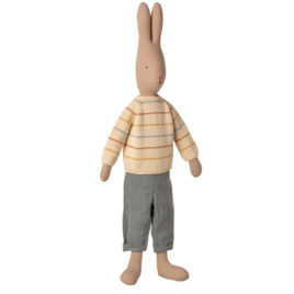 Rabbit Maileg size 5 – Pull et Pantalon – LAPIN 75 cm