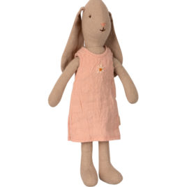 LAPIN Bunny Maileg Taille 1 en robe rose – 22 cm