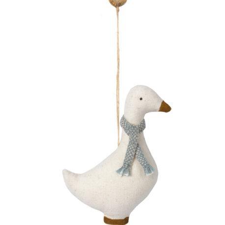 decoration maileg oie 14-1564-00 bleue goose ornament