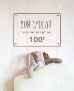 Carte Cadeau Boutique Blebys 100€