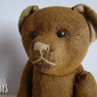 OURS ANCIEN 4 PATTES pour POUPEES ANCIENNES- vers 1920