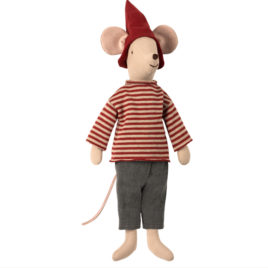 christmas souris maileg medium garçon