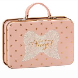 VALISE Maileg Rose à pois métal 11 x 7,5 cm