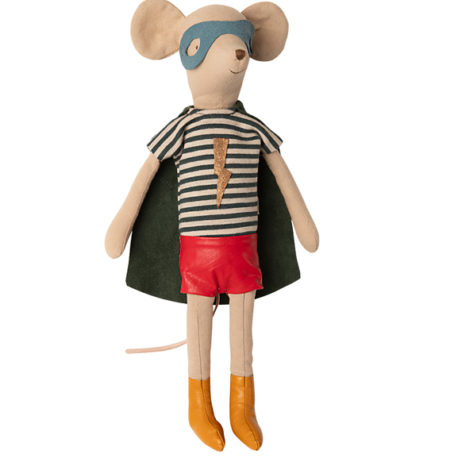 souris maileg super heros medium boy 16-0752-00