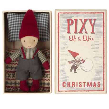 pixy elfe maileg avec boite 14-1491-00