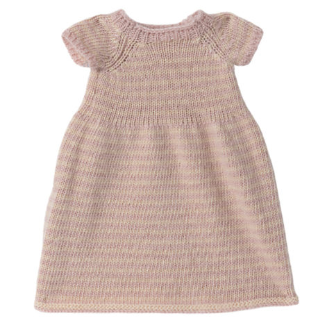 robe maileg taille 4 rabbit ou bunny 16-2421-01 knitted dress maileg