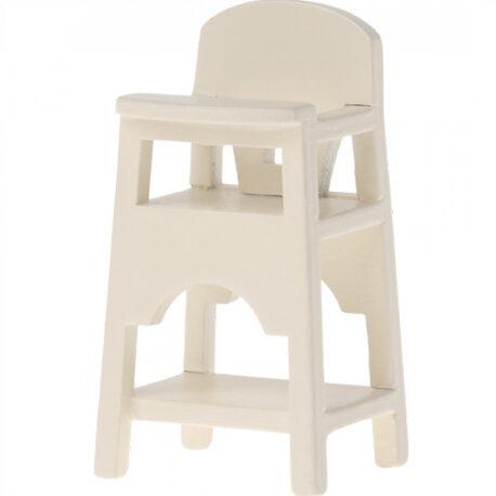 chaise haute maileg blanc cassé pour souris 11-2004-00