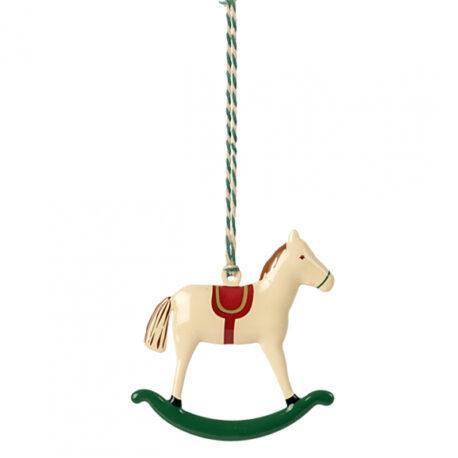 metal ornament maileg rocking horse 14-3512-00