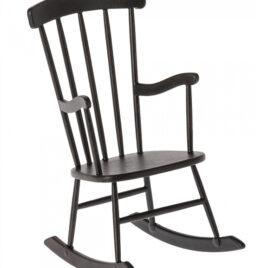 Rocking Chair Maileg Anthracite – Haut 12 cm