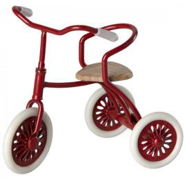 Tricycle Maileg Rouge avec Abri pour Souris
