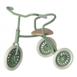 Tricycle Maileg Vert avec Abri pour Souris