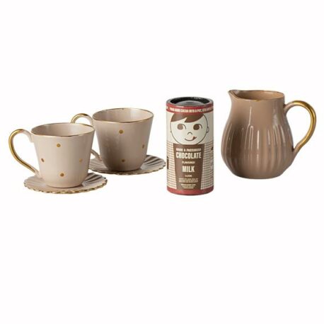 set chocolat chaud maileg hot chocolate set, mini 11-4122-00