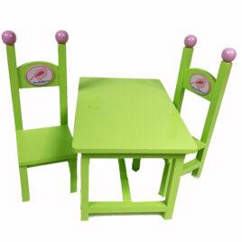 Mobilier MOULIN ROTY en Bois – Table et chaises –